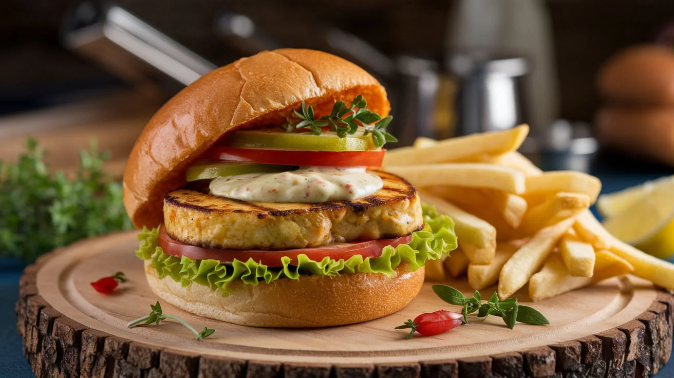 Paneer Tikki Burger
